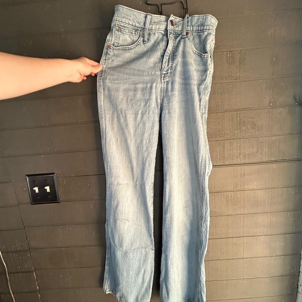 Madewell Light Blue Flare Jeans